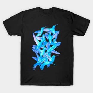 Hummingbird Dance in Sharpie (IceBird Edition) T-Shirt